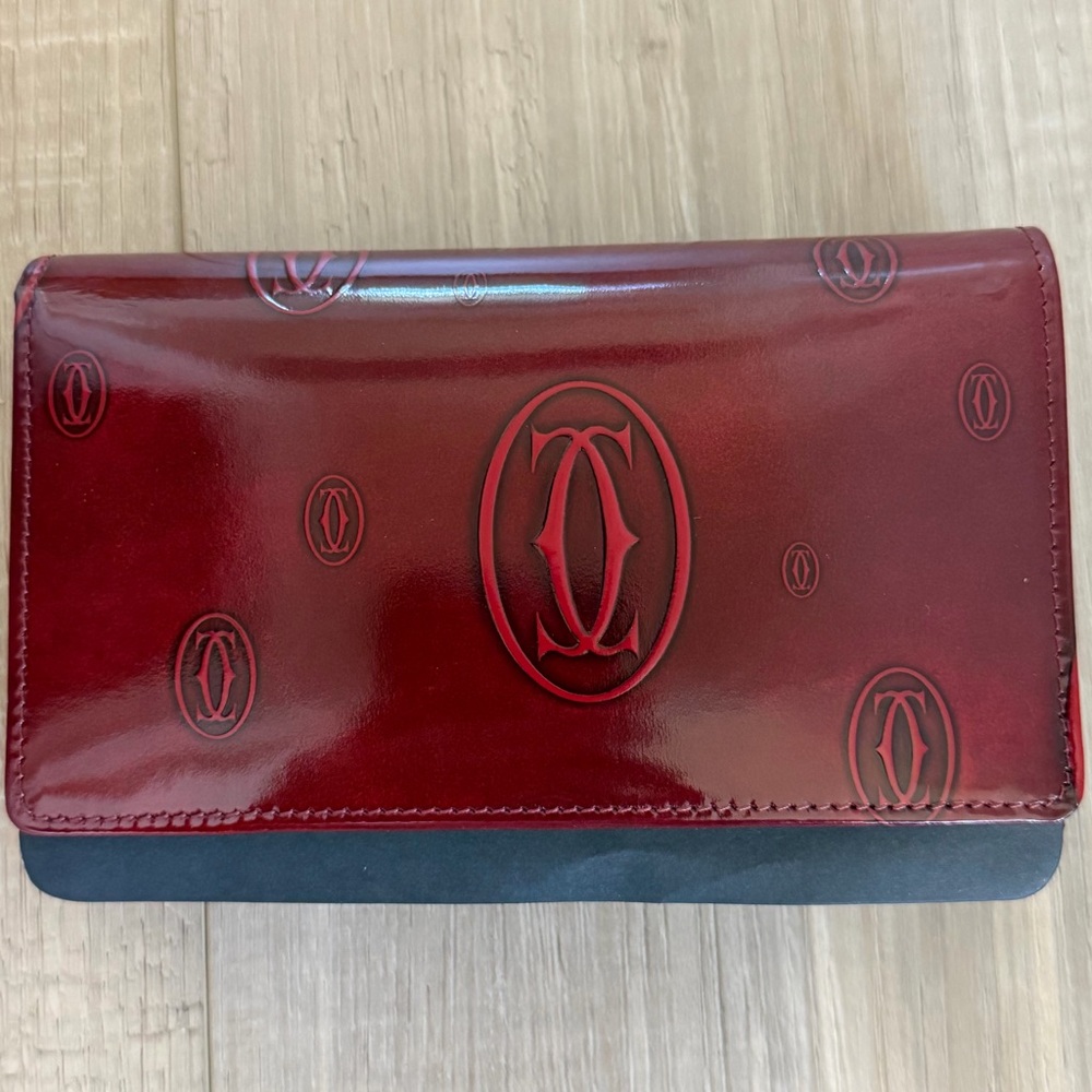 NEW CARTIER HAPPY BIRTHDAY L3000347 BI-FOLD WALLET
